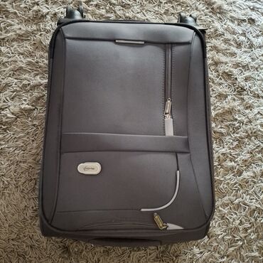 torbe za plazu: Medium suitcase, color - Grey