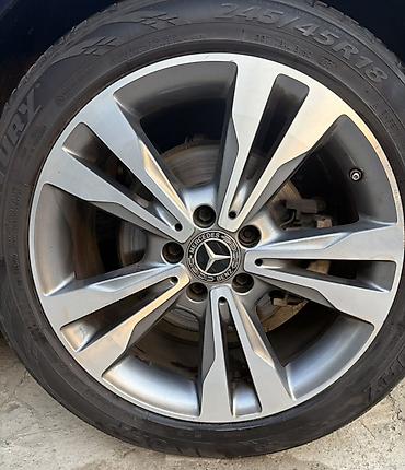 Mercedes-Benz orijinal yüngül lehimli disk və təkər dəsti önlər