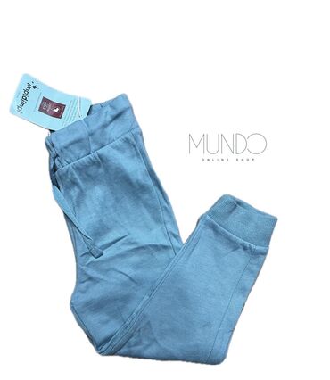 штанишки утепленные: Джинсы и брюки, цвет - Голубой, Новый