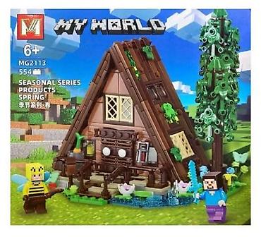 конструкторы домики: Конструктор My World «Seasonal Series Products: Spring» (MG2113) - — 1
