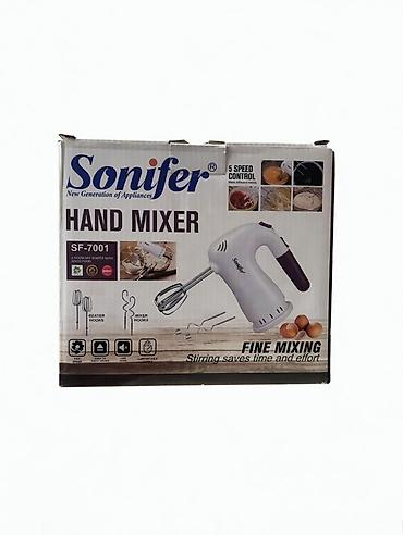 sonifer mikser: Sonifer SF-7001 əl mikseri - 5 sürət səviyyəsi – müxtəlif xəmir və — 2