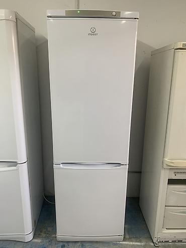 крутой номер: Холодильник Indesit, Б/у, Двухкамерный, De frost (капельный), 60 * 187 * 60 — 1