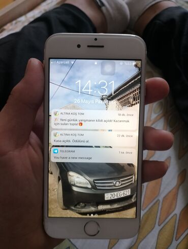 qaqa profil şəkilləri: IPhone 6, 64 GB, Alpine Green