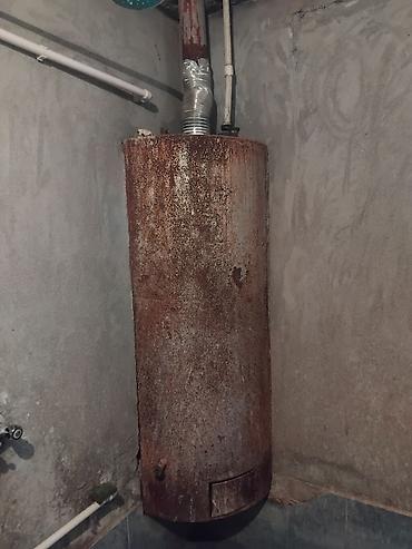 Qazla işləyən şaquli suqızdırıcı (kolonka)120litrklikdi - Tip