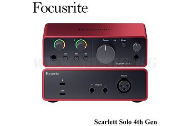 beats solo pro: Звуковая карта Focusrite Scarlett Solo 4th Gen Focusrite Scarlett