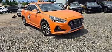 лумумбы: Аренда Саната Кожожош Автомобиль Hyundai Sonata яркого оранжевого — 9