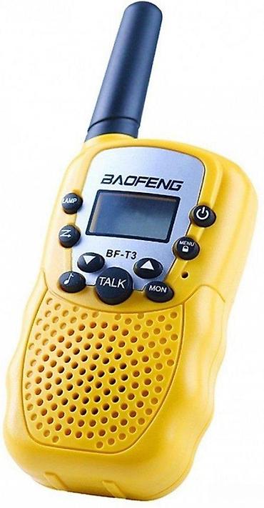 Eksterne baterije: Baofeng BF-T3 PMR/FRS walkie-talkie (žuti) - Kompaktni dvosmerni — 5