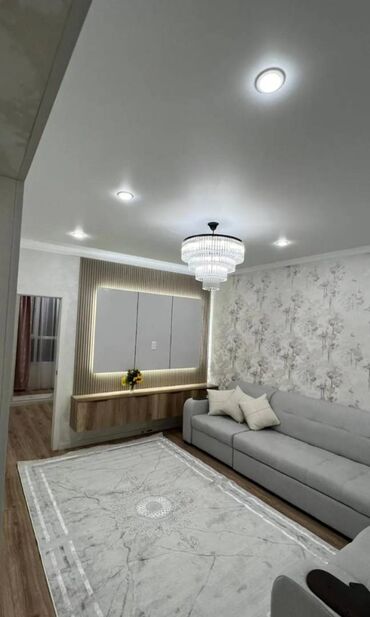 квартиры в джале: 1 бөлмө, 53 кв. м, Элитка, 8 кабат, Евроремонт