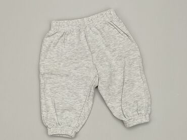 Spodnie i Legginsy: Spodnie dresowe, 6-9 m, 68-74 cm, stan - Dobry