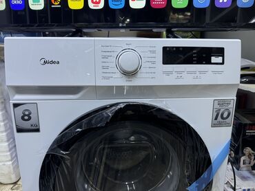 Стиральные машины: Стиральная машина Midea, Новый, Автомат, До 9 кг, Компактная — 2