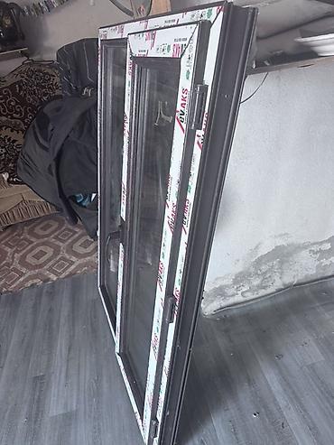 127*97pəncərə bloku - Material: PVC profil (Evaks markalı lentlər — 2