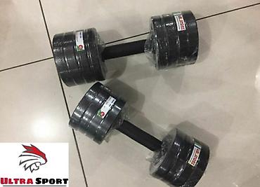 Гантели: Разборные Гантели 💪🏻 1кг=170сом ▫️разборные, железные (чугун) — 15