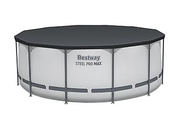 122: Каркасный бассейн Bestway Steel Pro MAX. - Размер: 366 × 122 см - — 4