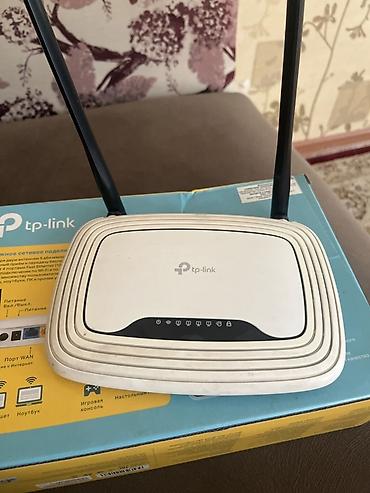 Модемы и сетевое оборудование: Wi‑Fi роутер TP-Link Беспроводной маршрутизатор TP-Link в белом — 1