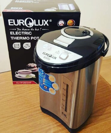 elektrik termos v Azərbaycan | Elektrik ustaları: Samovar termopot termofot elektrikli termos Eurolux 6.8 litr tutumlu