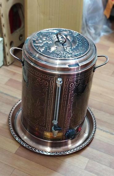 Samovarlar: Samovar elektrik samovar Cox gozel gorunuwe sahib Yeni model Col — 8
