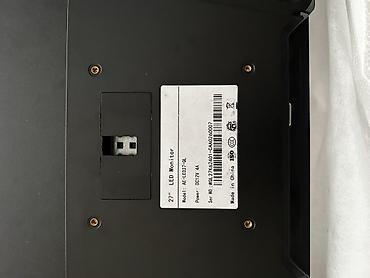windows 10 masaustu: 27" LED Monitor – model: AELD2701 Xüsusiyyətlər: - Ekran ölçüsü: 27 — 4