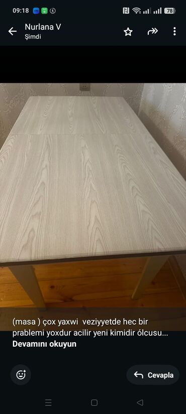 tek stolar: İşlənmiş