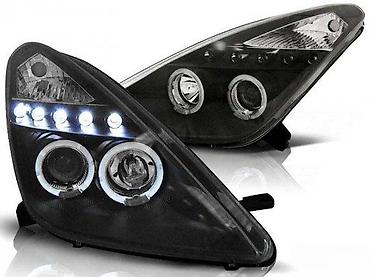 nextgen headlight restoration kit: CRNI LED ANGEL EYES FAROVI TOYOTA CELICA SELIKA T230 (99-05) | Crni — 2
