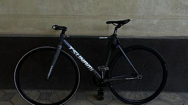 low 2 fixed gear: Городской велосипед, Tsunami, Рама M (156 - 178 см), Б/у — 2