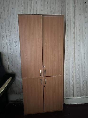 Mebel dəsti – şkaf, kompüter/iş masası və elektrik sobası - Şkaf