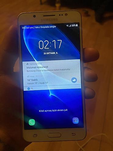 x96 mini android tv box ram rom: Samsung Galaxy J5 2016, rəng - Ağ, İki sim kartlı — 1