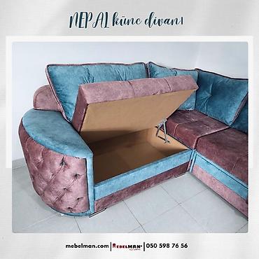 Divanlar: Künc divan, Yeni, Açılan, Bazalı, Parça, Ünvana pulsuz çatdırılma — 9