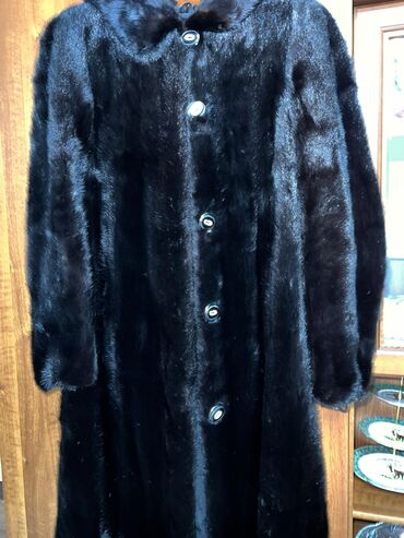 Шубы: Шуба, Норка, По колено, XL — 8