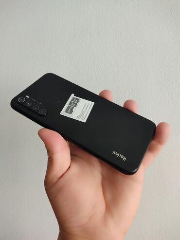 бу телфон: Xiaomi, Redmi Note 8, Б/у, 128 ГБ, цвет - Черный, 2 SIM