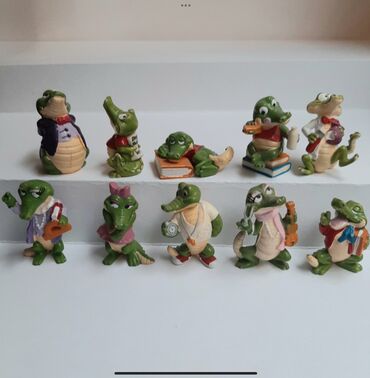 toy donlarl: SATILIR Kinder surprise Tam kolleksiya timsahlar seriyasi crazy