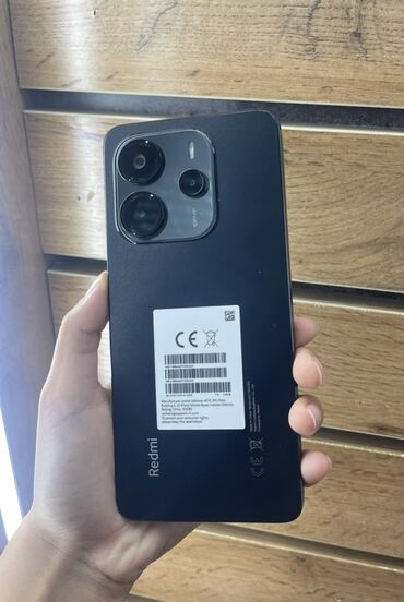 телефоны в рассрочку только паспорт: Redmi, Redmi Note 14, Новый, 256 ГБ, цвет - Черный, В рассрочку