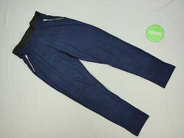 granatowe dresy bershka: Spodnie dresowe damskie, rozmiar S — 2