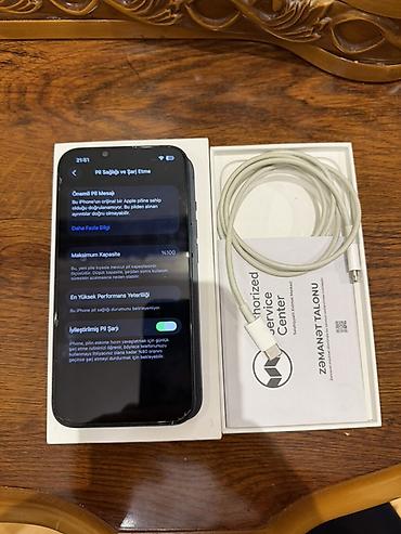 ps 5 dualsense: IPhone 13, 128 GB, Göy, Simsiz şarj, Sənədlərlə, Barmaq izi — 3