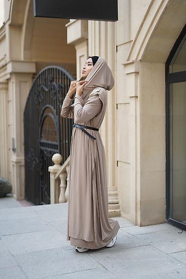 Повседневное платье, Made in KG, Длинная модель, Трикотаж, XL
