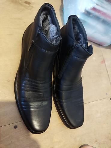 ugg bakü: Kişi qış botları – AllAlea marka, 44 ölçü - Rəng: qara - Material — 1