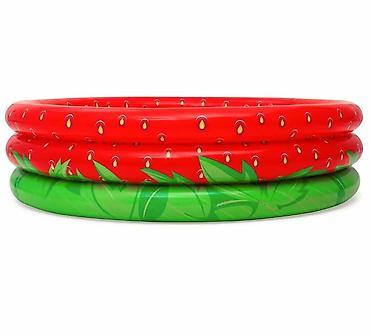 водяной коврик: Детский надувной бассейн Bestway “Sweet Strawberry” #511 - Яркий — 4