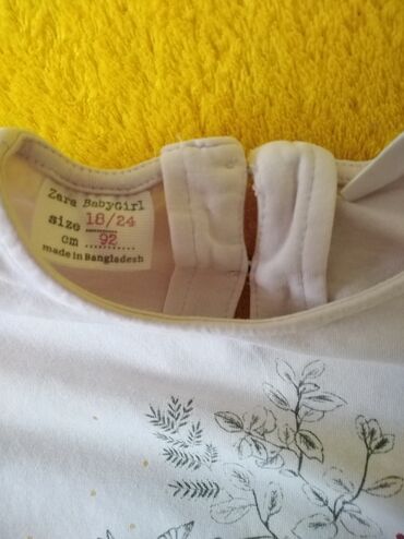 Majice: Zara baby girls i Bambolino dve majice za male devojčice Veličina 94 — 16