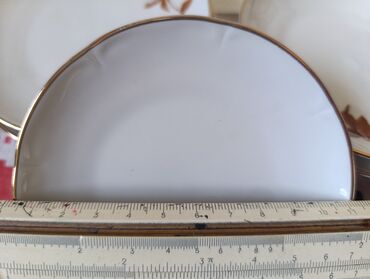 Другие товары для кухни: Продается 1. тарелка фарфор от набора Мальва 19 см Барановка СССР — 17