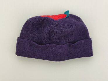 czapka z daszkiem fiolet: Czapka, stan - Dobry