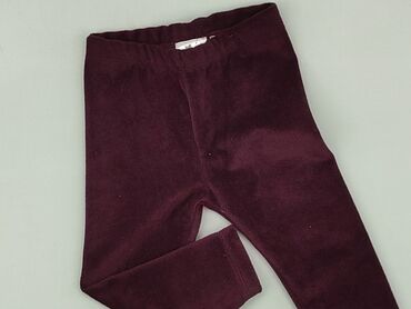 czarne śliskie legginsy: Leggings, So cute, 12-18 months, condition - Very good