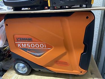 Инструменты: Инверторный генератор KEMAGE KM5000i - Тип: бензиновый инверторный — 2