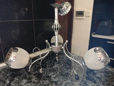 Kia: Люстра, 3 лампы, Металл