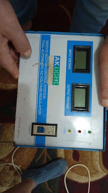stabilizator satışı: AKLIGHT avtomatik 5kvt gərginlik tənzimləyicisi (servo-motor — 1