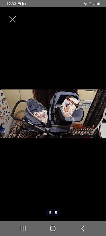 Модульные коляски: Uşaq arabası komplekti – Cynebaby - 3‑ü‑1-də sistem: şassinin — 3