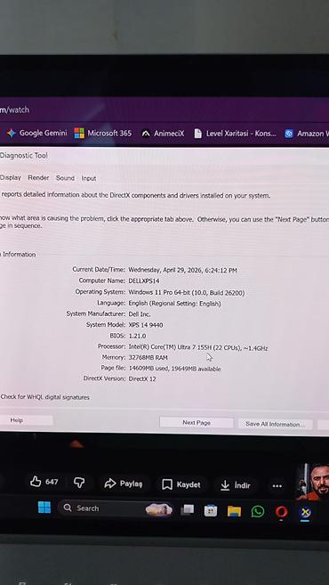 dell xps: İşlənmiş Dell XPS, 15 ", 1 TB, Ödənişli çatdırılma, Ünvandan götürmə, Pulsuz çatdırılma — 5