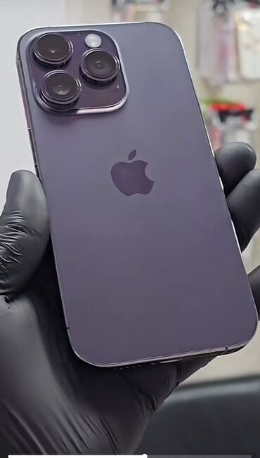ipone: IPhone 14 Pro, Deep Purple, Face ID