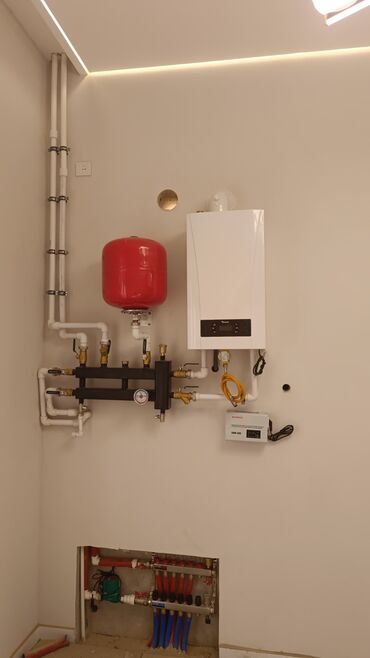 Отопление: Установка батарей, Установка котлов, Теплый пол Гарантия, Бесплатный выезд, Бесплатная консультация Больше 6 лет опыта — 23