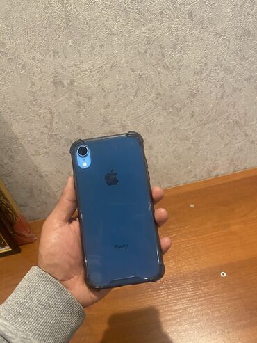 телефон обмен айфон: IPhone Xr, Б/у, 128 ГБ, Blue Titanium, 88 %