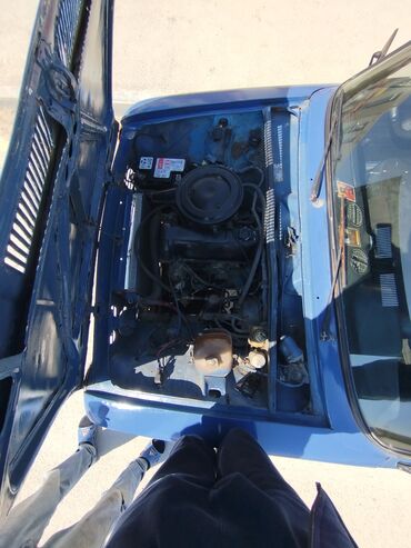 VAZ (LADA): VAZ 2101 “Jiquli” sedan, mavi rəng. - Kuzov: 4 qapılı, xrom ön və arxa — 8