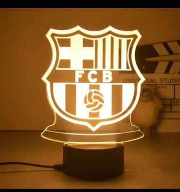 Stol lampaları: Futbol suvenir hədiyyəlik İşıqlı suvenirFutbol komandalarının işıqlı — 9